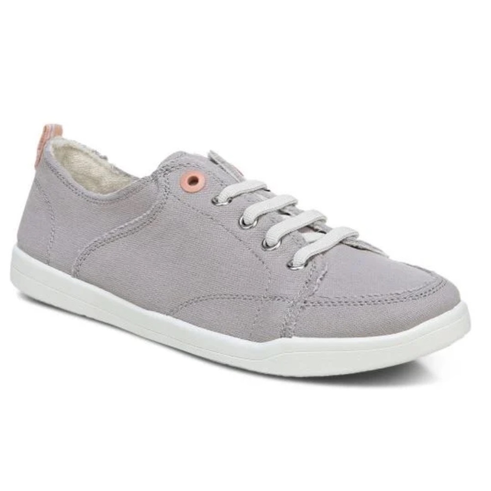 Vionic Beach Pismo Slip On Canvas Sneaker Light Gray-5